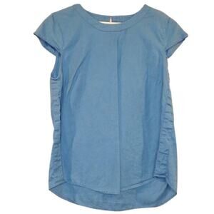 J Crew Cotton teal top